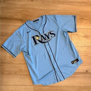 Nike Light Blue Rays Athletic Jersey